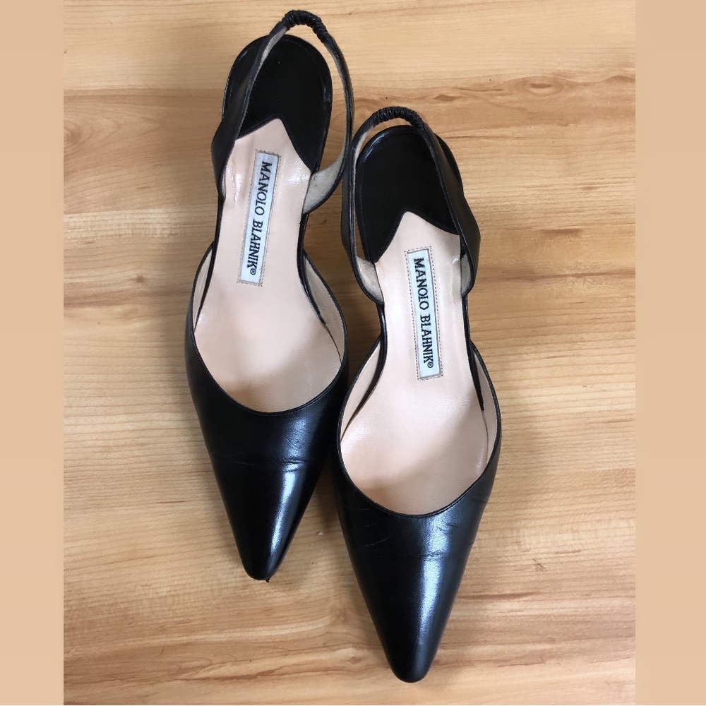 Manolo Blahnik Slingback, Hardly Worn